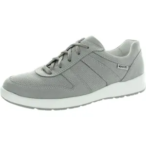 Mephisto Womens Rebeca Gray Lace-Up Casual And Fashion Sneakers NWOB
