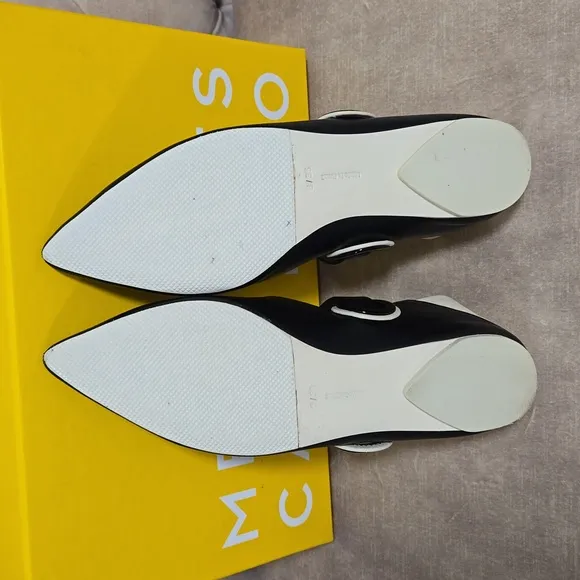 MERCEDES CASTILLO Amabel flats/loafers, size 5. Made in Brazil.
