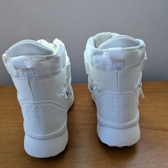 Merrell Cloud Puff Lace Quilted Puffer Boots Waterproof