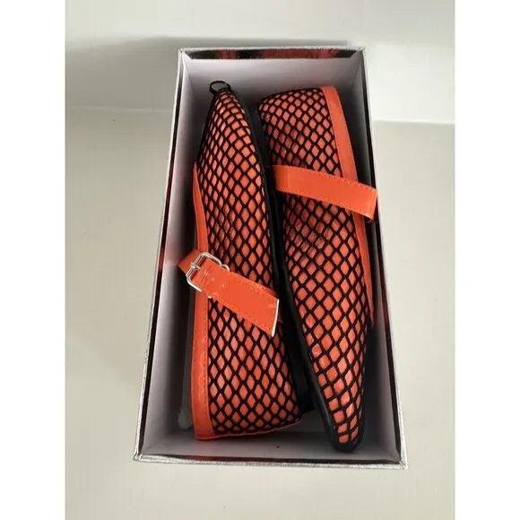 Mesh Flats Mary Jane shoes Flats Comfortable Adjustable Buckle Strap Ballerina