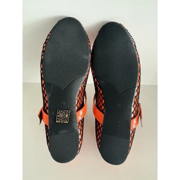 Mesh Flats Mary Jane shoes Flats Comfortable Adjustable Buckle Strap Ballerina