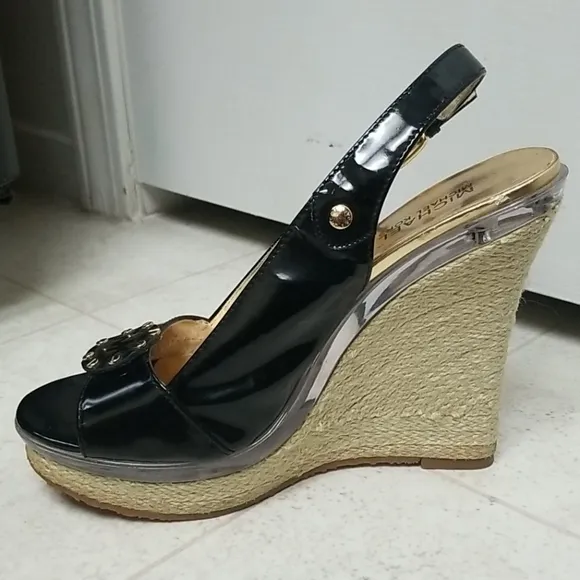 MICHAEL KORS espadrilles circle logo on front