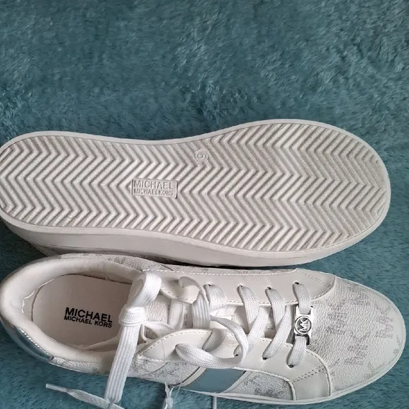 Michael Kors Kids White Sneakers