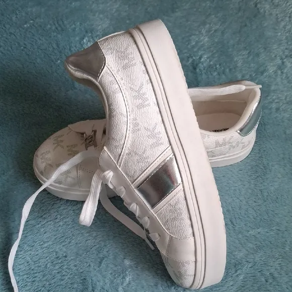 Michael Kors Kids White Sneakers