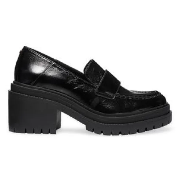 Michael Kors Rocco Blk Heeled Loafers