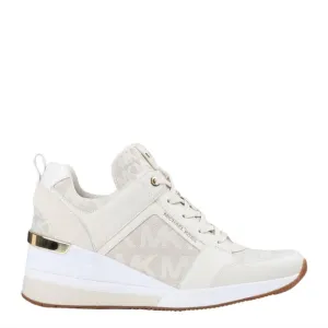 Michael Kors Womens Georgie Leather Lifestyle Casual and Fashion Sneakers size 8
