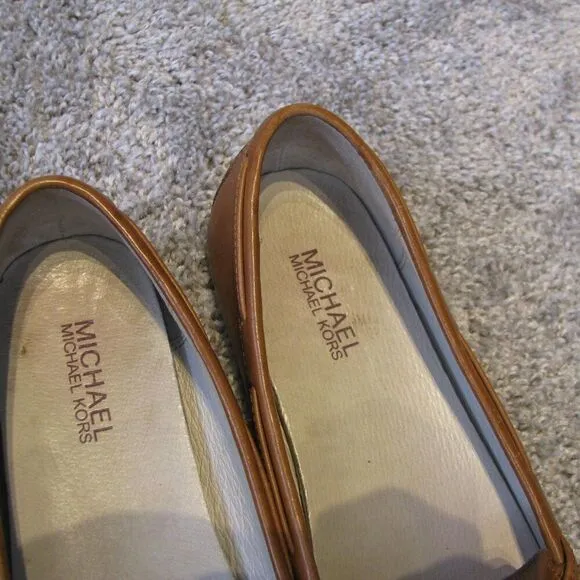 Michael Kors leather loafers 9