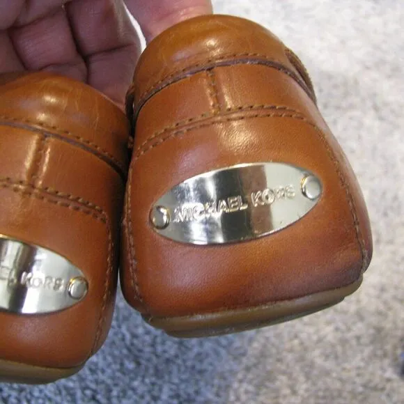 Michael Kors leather loafers 9