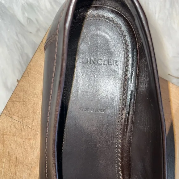 Moncler Tasseled Leather Loafers