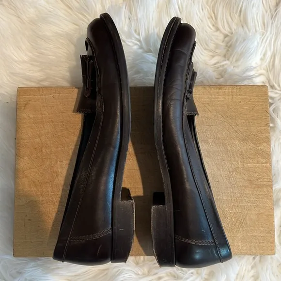 Moncler Tasseled Leather Loafers