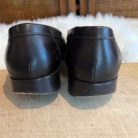 Moncler Tasseled Leather Loafers