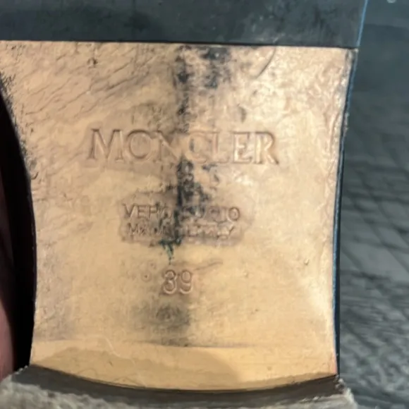 Moncler Tasseled Leather Loafers