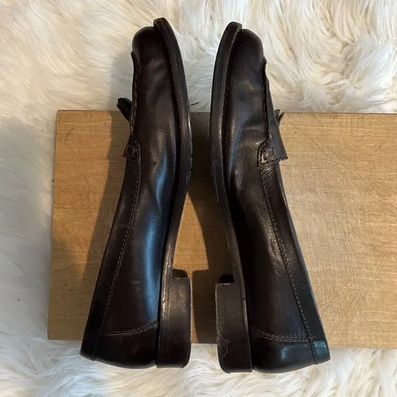 Moncler Tasseled Leather Loafers
