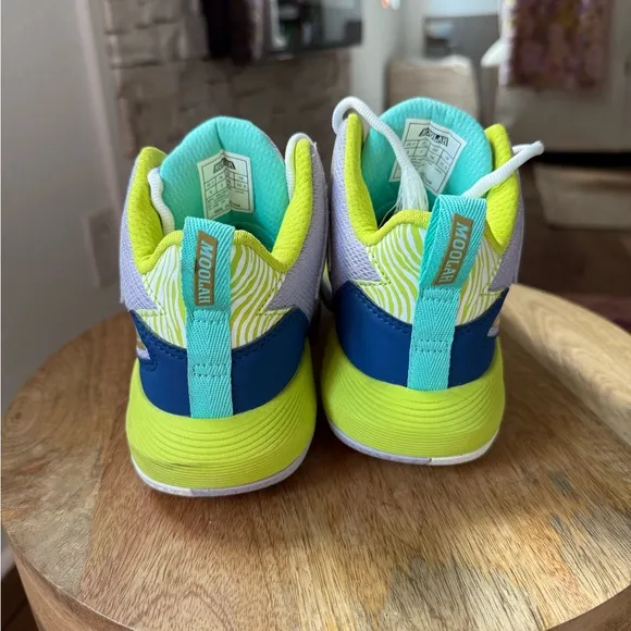 Moolah KIDS PRESS BREAK Sneakers in LILAC / NAVY / GREEN Sz: 4Y