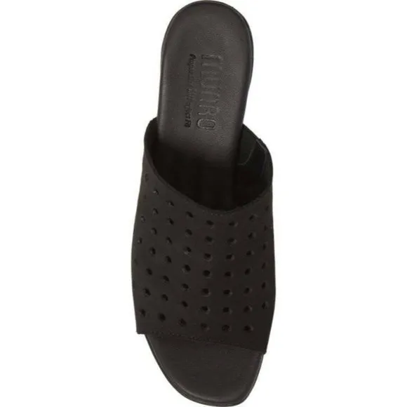 Munro Jules Mule Slides Comfort Shoes Leather NEW