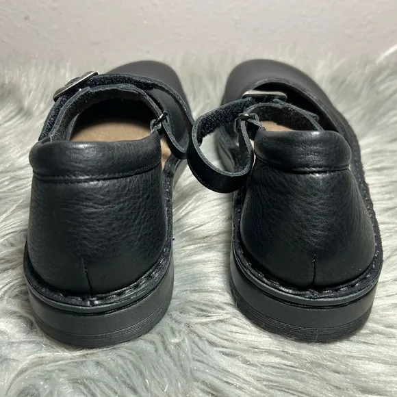 Naot Naot Catania Leather Mary Jane Flats Black Leather Shoes Size 5US /36EU