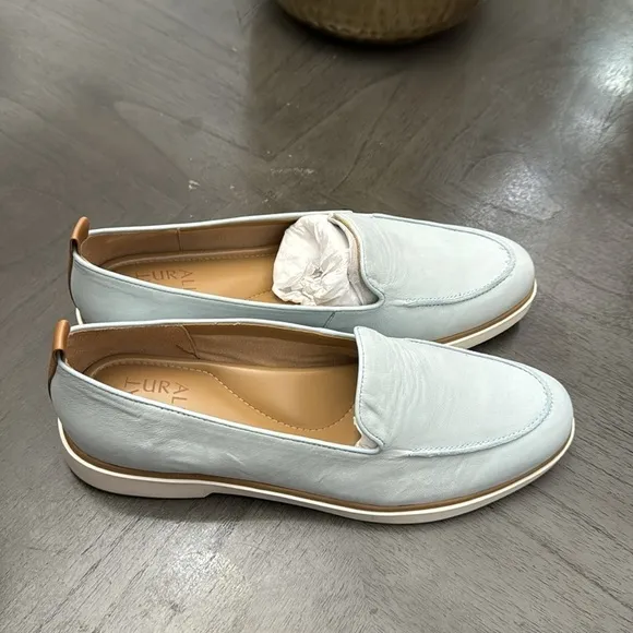 NATURALIZER Korrine Womens Cushioned Footbed Slip On Loafers In Ocean Air