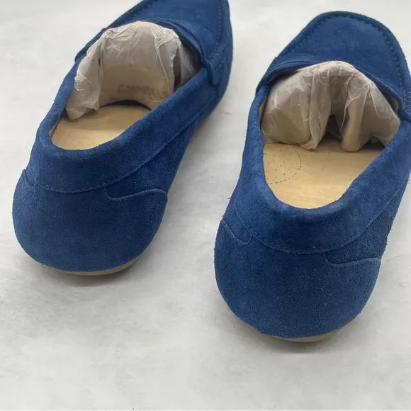 Naturino Boy’s Blue Loafers Slip-Ons Suede Size 35 EU