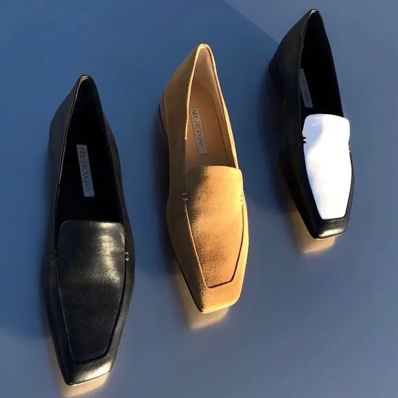 Neil J. Rodgers Liscia Loafer in Camel Suede 38.5