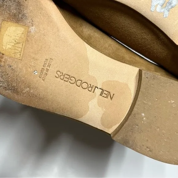 Neil J. Rodgers Liscia Loafer in Camel Suede 38.5