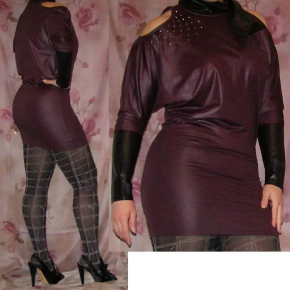 New Angela Mele Milano sexy dress M 6-8