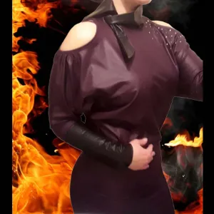 New Angela Mele Milano sexy dress M 6-8