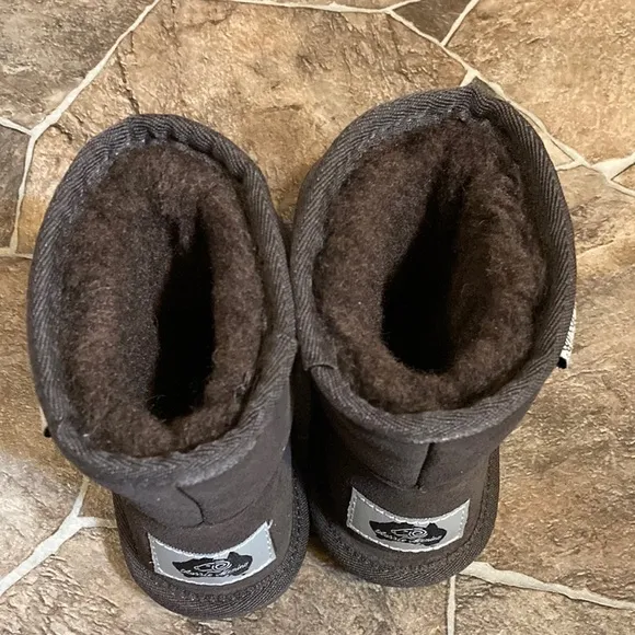 New Aussie Merino Chocolate Auckland High Sz 10 Boots