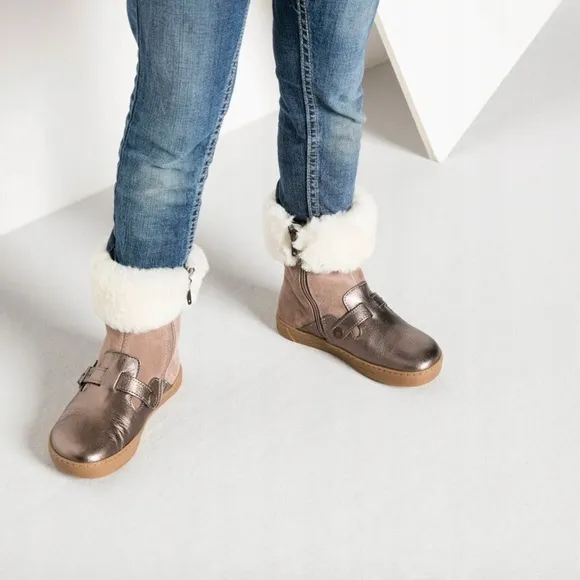 New! Birkenstock Stirling Shearling Lined Boots - 36