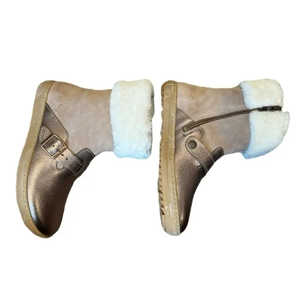 New! Birkenstock Stirling Shearling Lined Boots - 36