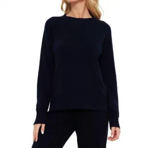 NEW BRODIE CASHMERE ivy sweater in black