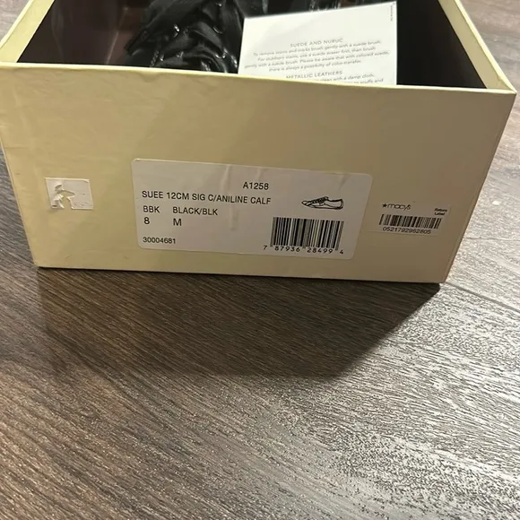 NEW! COACH Suee Black Signature Canvas Leather Fashion Sneakers A1258
