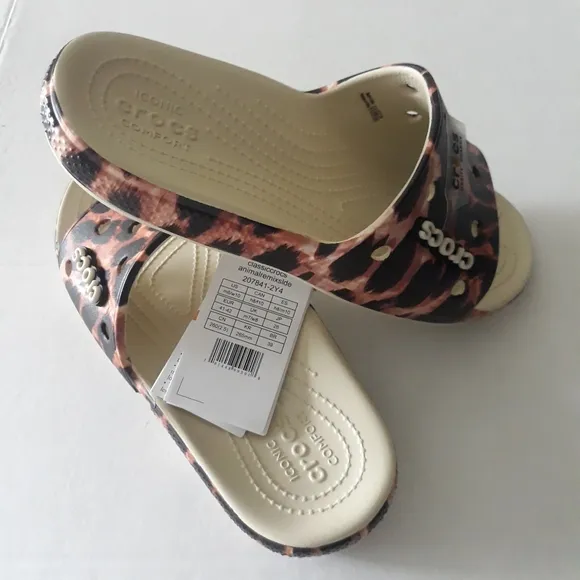 (New) Crocs Slides (2 pairs) (W10/M8)