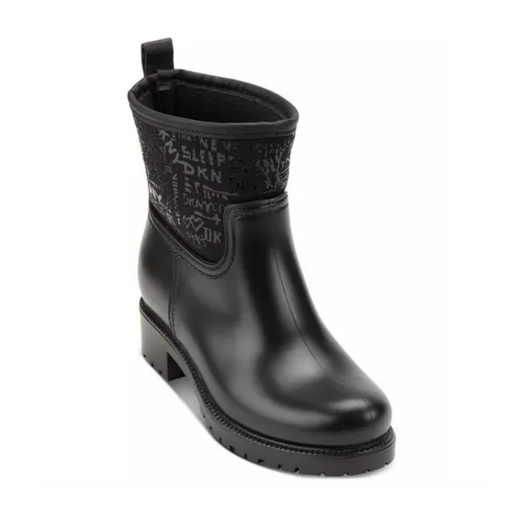 NEW!! 🖤 DKNY- Size 9- RAINY COLD WEATHER ANKLE WINTER &amp; SNOW BOOTS