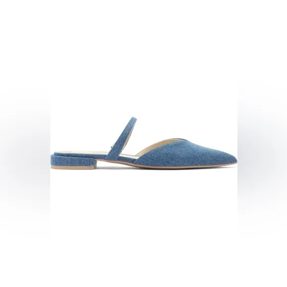 NEW Dolce Vita Blue Denim Mule Flats