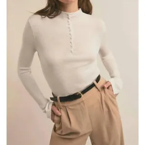 NEW FAVORITE DAUGHTER jackie sweater in ivory