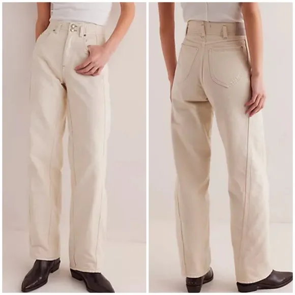 NEW FREE PEOPLE WE THE FREE ASTER STRAIGHT-LEG JEANS Sz 29
