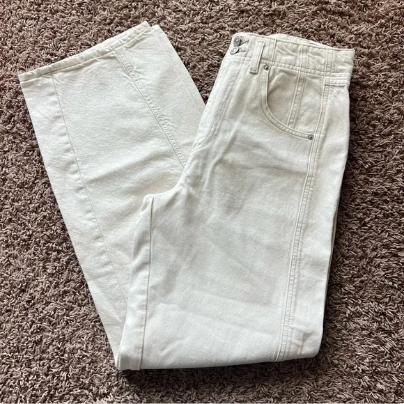 NEW FREE PEOPLE WE THE FREE ASTER STRAIGHT-LEG JEANS Sz 29