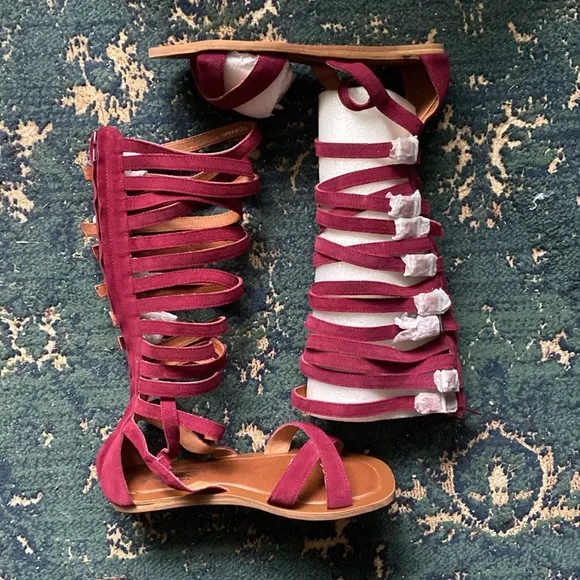 New! Free People x Jeffery Campbell Romana Fest Gladiator Sandal Women's Size 8