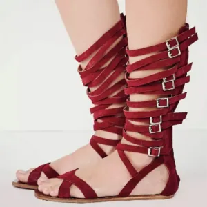 New! Free People x Jeffery Campbell Romana Fest Gladiator Sandal Women's Size 8