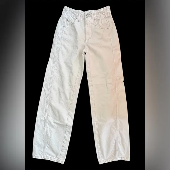 NEW FREE WE THE FREE ASTER STRAIGHT-LEG JEANS Sz 25
