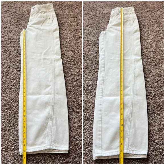 NEW FREE WE THE FREE ASTER STRAIGHT-LEG JEANS Sz 25