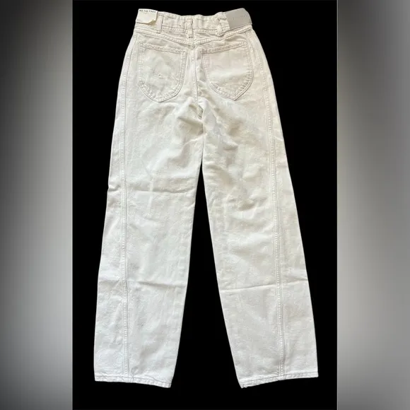 NEW FREE WE THE FREE ASTER STRAIGHT-LEG JEANS Sz 25