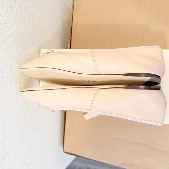 NEW LOEFFLER RANDALL Leonie Lambskin Bow Ballerina Flats in Box size 11 $250