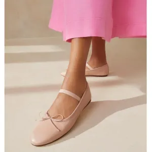 NEW LOEFFLER RANDALL Leonie Lambskin Bow Ballerina Flats in Box size 11 $250