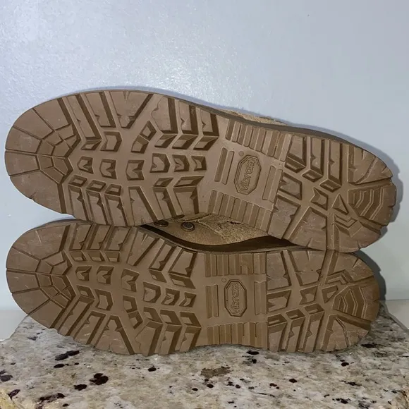New Made in USA Army Military Combat Flight Hot Weather Desert Boots Coyote 4.5