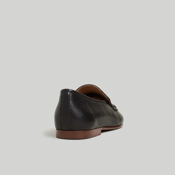 New! Madewell The Lacey Leather Black Loafer