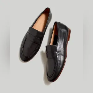 New! Madewell The Lacey Leather Black Loafer