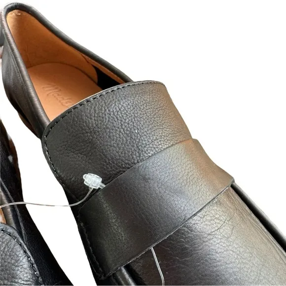 New! Madewell The Lacey Leather Black Loafer