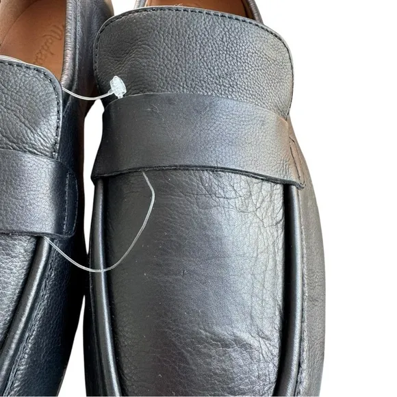 New! Madewell The Lacey Leather Black Loafer