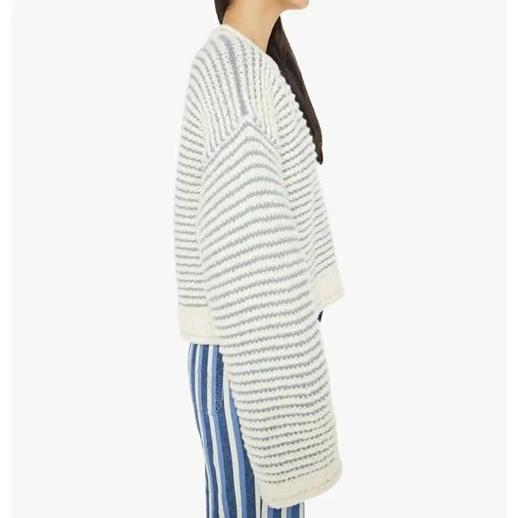 NEW MOTHER bell sleeve jumper roll top in did you make that?